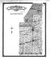 School District Map, Piatt County 1910